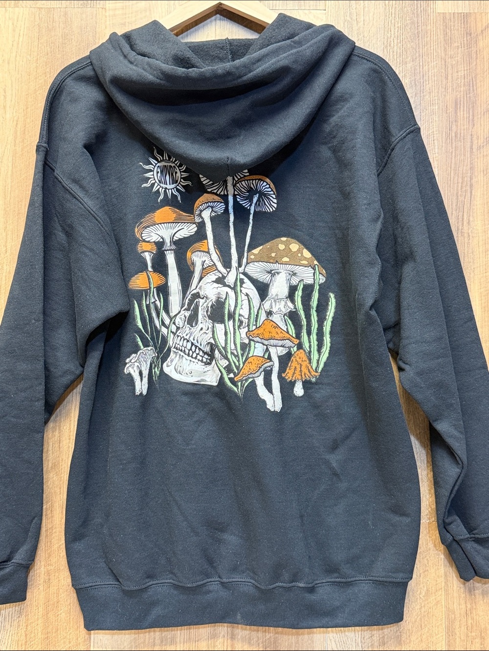 Empyre Overgrowth Black Zip Hoodie - ZUMIEZ - Picture 5 of 6